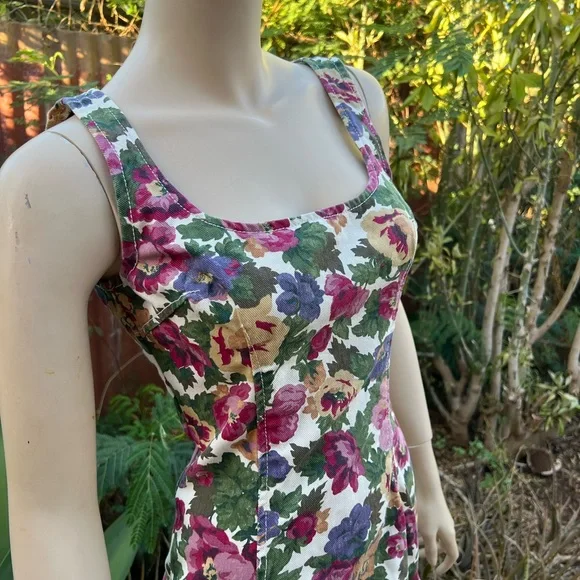 Paris Blues Multicolor Floral Mini Dress - Picture 2 of 15